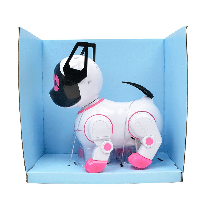 Electronic dancing dog with music and light