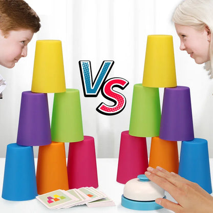Kids Montessori Toys Stack Cup