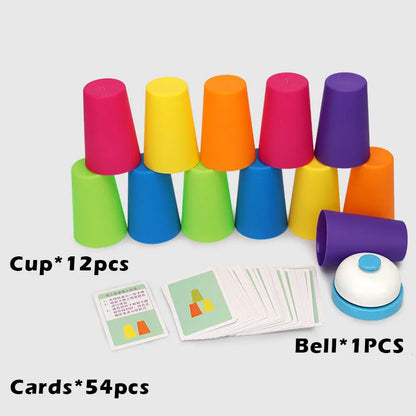 Kids Montessori Toys Stack Cup